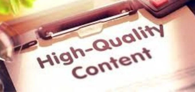 High-Quality Content Creation