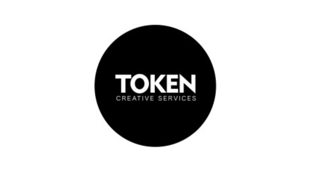 "TOKEN CREATIVE SERVICES logo with the word 'TOKEN' prominently displayed above 'CREATIVE SERVICES' in a sleek, modern typography design."