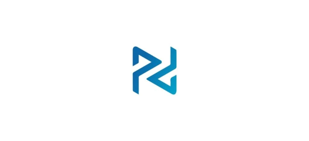 logo featuring a stylized blue geometric design on a white background – symbolizing modern digital strategy, innovation, and growth-driven branding.