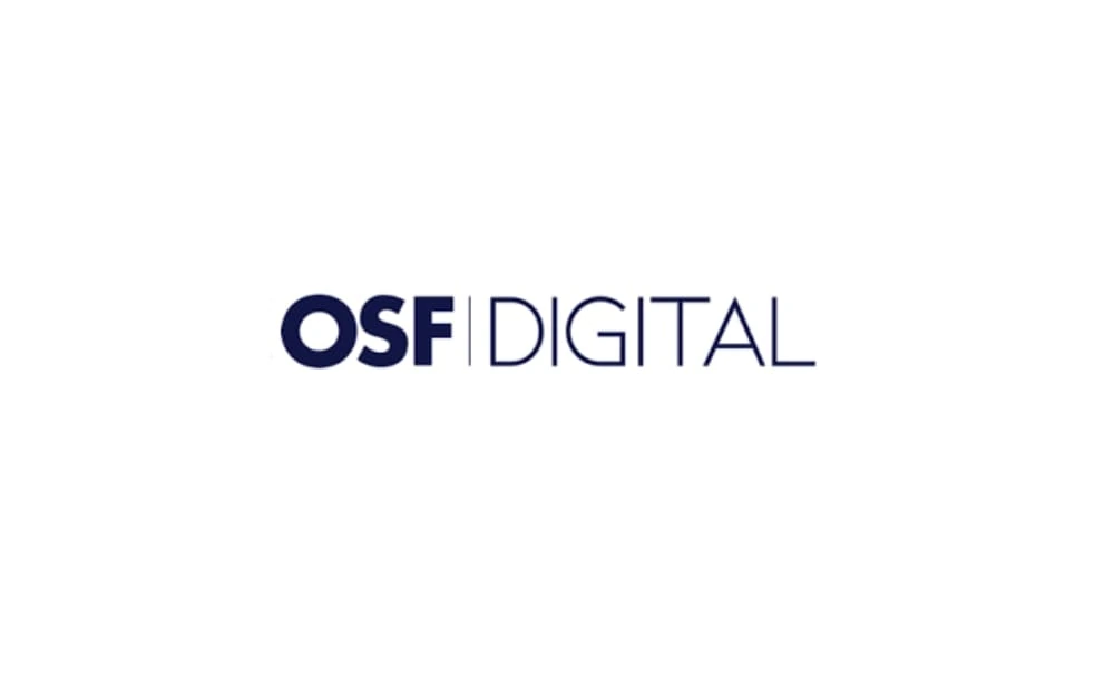 OSF Digital logo in modern navy-blue font, symbolizing a global digital transformation and cloud commerce agency.