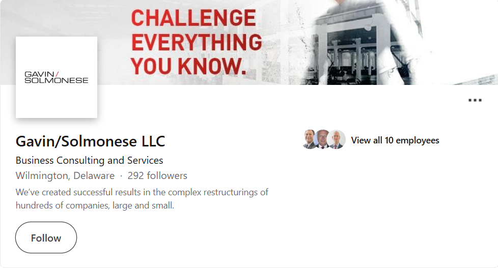 Gavin/Solmonese LLC