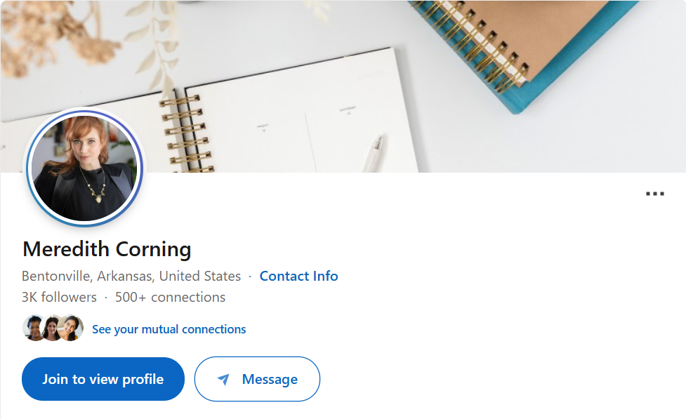 Meredith Corning PR