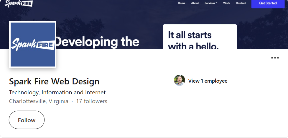 Spark Fire Web Design