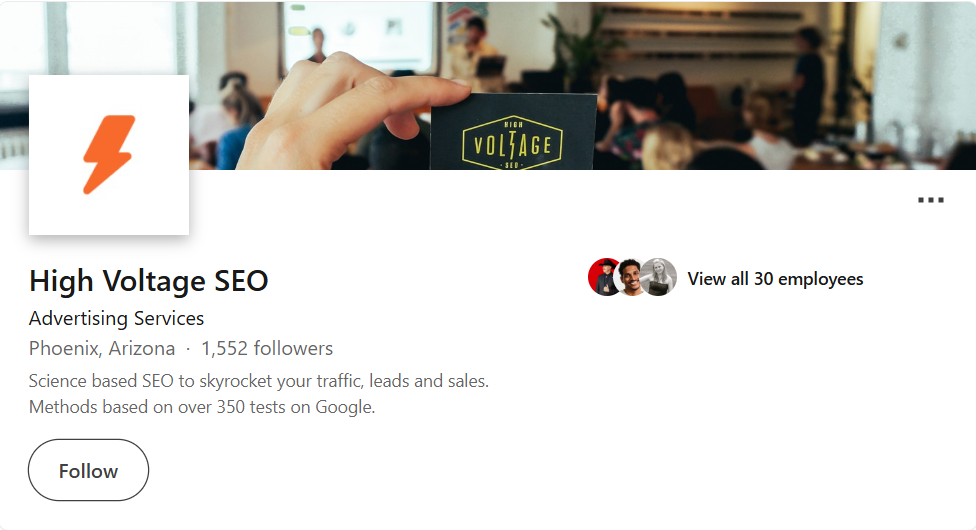High Voltage SEO