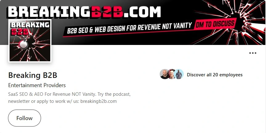 Breaking B2B