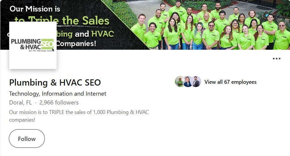 Plumbing & HVAC SEO