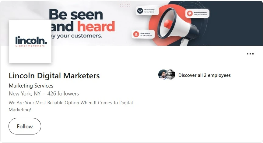 Lincoln digital marketers