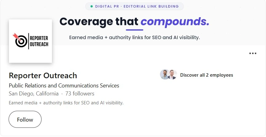 Reporter Outreach