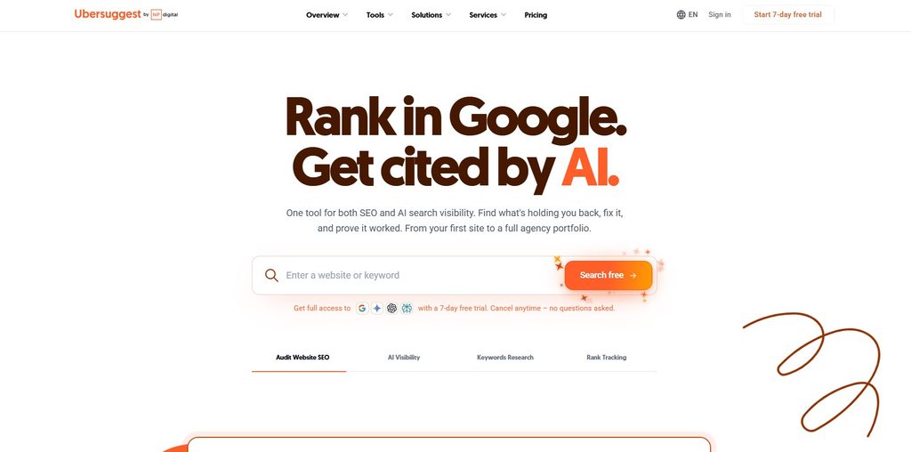 Ubersuggest