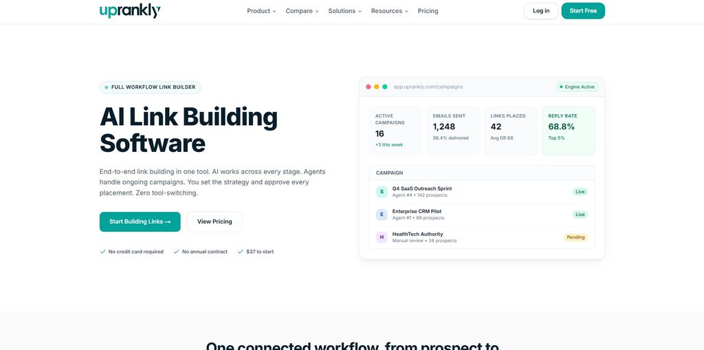 Uprankly Link Builder